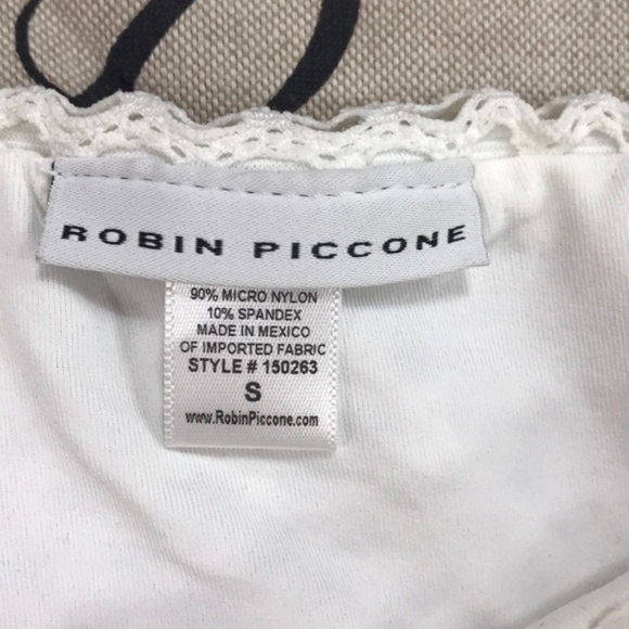 NWOT Robin Piccone Mesh String Bikini Bottoms - Picture 6 of 7